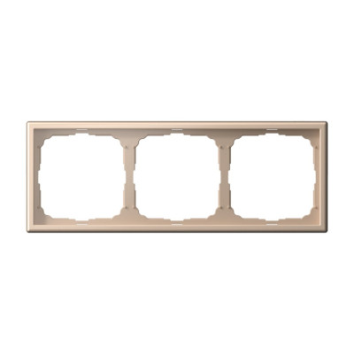 GAL001203 - ARTGALLERY 3-постовая РАМКА, универсальная, ПЕСОЧНЫЙ, Systeme Electric
