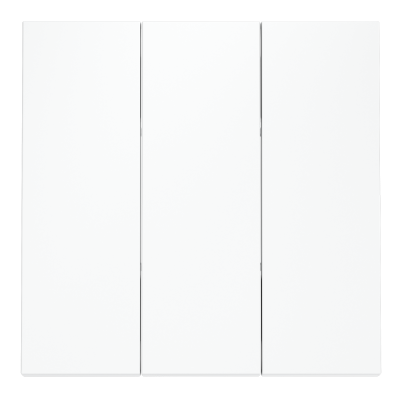 Клавиши для выключателя/переключателя трехклавишного, S70 (белый матовый), VLS000502