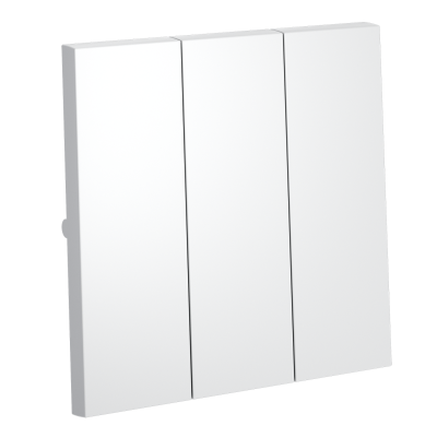 Клавиши для выключателя/переключателя трехклавишного, S70 (белый матовый), VLS000502