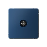 GAL001192 - ARTGALLERY TV РОЗЕТКА проходная 4DB, механизм, АКВАМАРИН, Systeme Electric