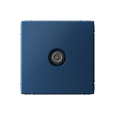 GAL001192 - ARTGALLERY TV РОЗЕТКА проходная 4DB, механизм, АКВАМАРИН, Systeme Electric