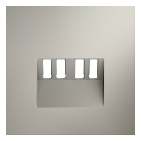 Накладка для розетки акустической 4-местной , S70 (кашемир), VLS001503