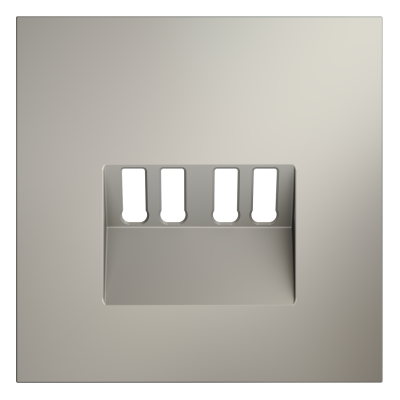 Накладка для розетки акустической 4-местной , S70 (кашемир), VLS001503