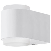 95077 Уличный светодиодный настенный светильник BRIONES, 2х3W(LED), L85,H95, A125, литой алюминий, б