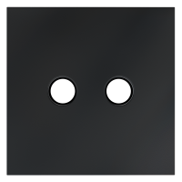 Накладка для розетки телевизионной оконечной TV+SAT, S70 (графит), VLS001607