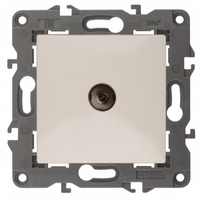ЭРА 14-3102-02 Elegance Сл.кость Розетка TV проходная