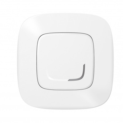 752554 - Valena Allure with NETATMO. Пакет для управления бытовыми электроприборами.  Умная розетка 2К+З 16А 230В + умный беспроводной 1-клавишный выключатель.Цвет Белый