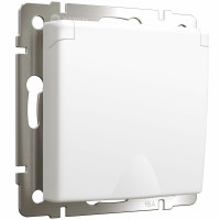 Werkel W1171261/ Розетка с заземлением и шторками c крышкой IP44 (белый матовый), a059267 Werkel W1171261/ Розетка с заземлением и шторками c крышкой IP44 (белый матовый), a059267