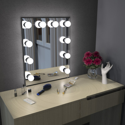 Светодиодный светильник Gauss MAKEUP MK001 10W 780lm 220-240V для зеркала LED 1/8/48, MK001