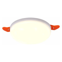 ST LUCE ST700.548.08 Св-к встр. Белый LED 1*8W 4000K 690Lm Ra80 180° IP44 D90xH20 85-265V