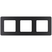 Legrand Рамка 3 поста - Legrand Inspiria - антрацит, 673953