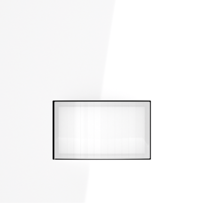 Датчик движения встраиваемый VOLTUM S70, (белый глянцевый), VLS070501