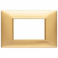 Vimar Накладка для 3 модулей золото матовое, 14653.25