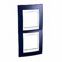 ХАМЕЛЕОН РАМКА 2-постовая, вертикальная, БЕЛЫЙ/ ИНДИГО