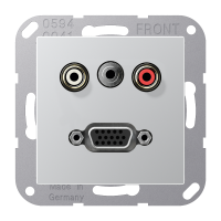 2x Cinch Audio (RCA) / Stereo Jack (TRS 3.5 mm) / VGA, MAA1072AL