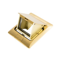 LUK/1.5BRЛюк в пол на 1.5 поста (45х45мм), латунь Экопласт