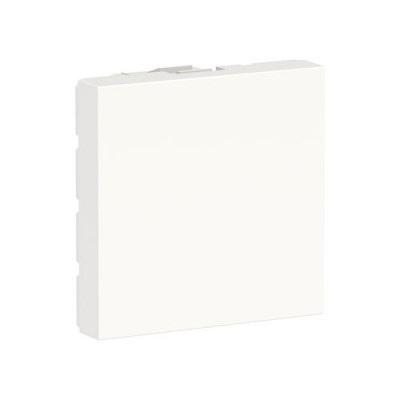 Unica Modular Заглушка, 2 модуля, белый