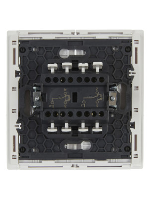 FORTE&PIANO Выключ. 2-кл. прох. с инд. 10А FP208 бел. IEK, FP-V22-1-10-1-K01