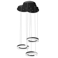 Lightstar 763347 Подвес UNITARIO 34.5W LED 3795LM ЧЕРНЫЙ МАТОВЫЙ 4000K (в комплекте)