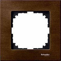 M-Elegance Рамка 1-ная, орех (max 84)