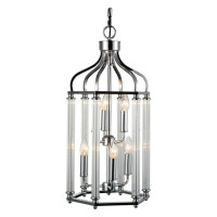 ST LUCE SL239.103.06 Люстра подвесная ST-Luce Хром/Хром, Прозрачный E14 6*40W