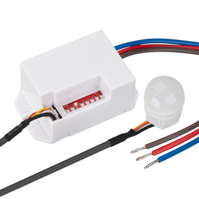 Датчик движения PRIME-PIR-IN-360-230V-MULTI (56x33mm, 800W, IP20) (Arlight, -), 027387