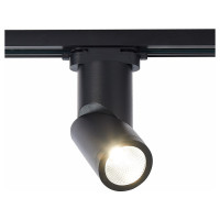 ST LUCE ST650.446.10 Св-к трек. Черный LED 1*10W 4000K 800Lm Ra>90 38° IP20 D60xH190 165-265V