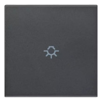 Vimar Клавиша для осевых устройств на 2 модуля символом "лампа", 20132.L