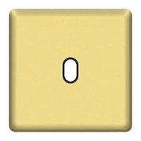 FD04320OB-M Fede Fede Накладка для 1-го тумблера, Bright Gold/черн
