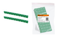 Маркер наборный - символ "5" зеленый 4 мм2 (100 шт.) TDM Electric, SQ0534-0036