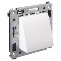 4400983 - ДКС Вывод кабеля из стены "Avanti", "Белое облако"