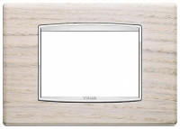 20653.C32 - Vimar Накладка классика для 3 модуля дуб выбеленый