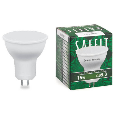 Лампа светодиодная, 15W 230V GU5.3 2700K MR16, SBMR1615, Feron 55224