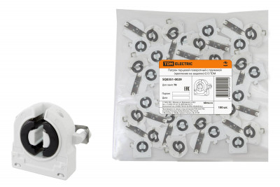 Патрон торцевой поворотный с пружиной (крепление на защелки) G13 TDM Electric, SQ0351-0029