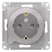 ATN000347 - AtlasDesign РОЗЕТКА с заземлением со шторками с выталк., 16А, механизм, АЛЮМИНИЙ ATN000347 - AtlasDesign РОЗЕТКА с заземлением со шторками с выталк., 16А, механизм, АЛЮМИНИЙ