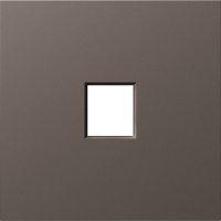 Donel S08 мокко накладка 1-я для розеток RJ45,TV,SAT , серия DB, DS85953