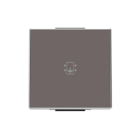 ABB SKY Тауп Накладка для механизма карточного выключателя с линзой подсветки и маркировкой