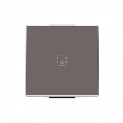 ABB SKY Тауп Накладка для механизма карточного выключателя с линзой подсветки и маркировкой