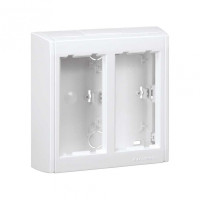 Simon Connect Белая Коробка Cima Pro в сборе для наружного монтажа на 2 Cima-модуля, SBC200-9