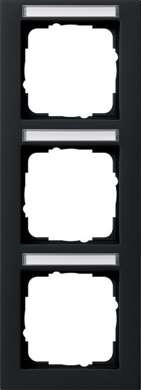 110309 Gira Рамка 3-я вертикальная с полем для надписи