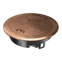 Лючок GES R2, пылевлагостойкий IP66, IK10, 40х140 мм (состаренная медь) Тип: GES R2 Cu