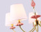 Подвесной светильник с керамикой E14*5, AMBRELLA LIGHT, LH75024