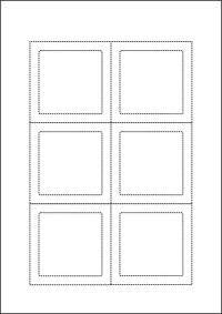 141100 Gira Листы для надписей E2 тип 1