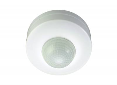 Donel Датчик движения потолочн., накладной, 3-х пров., обзор 360?, макс.1200Вт., белый, серия DS, DS05B