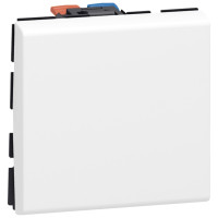 77010 - Mosaic Выключатель 10АХ 250В~ (2 мод.), Legrand