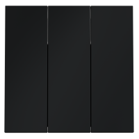 Клавиши для выключателя/переключателя трехклавишного, S70 (графит), VLS000507