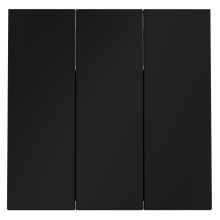 Клавиши для выключателя/переключателя трехклавишного, S70 (графит), VLS000507