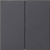 536228 Gira Накладка управления 2-местн. System 3000