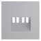 Накладка для розетки акустической 4-местной , S70 (серый), VLS001516