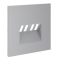 Накладка для розетки акустической 4-местной , S70 (серый), VLS001516